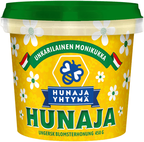 Hunajayhtymän Unkarilainen Monikukkahunaja 450g|Hunajayhtymä 匈牙利百花蜂蜜 450g