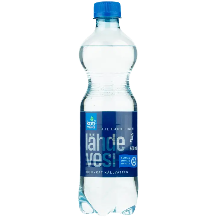 Kotimaista Hiilihapollinen lähdevesi 0,5l|Kotimaista 碳酸泉水 0,5l