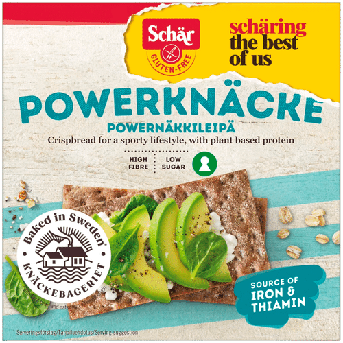 Schär 无麸质能量脆面包 225g|Schär Powernäkkileipä gluteeniton 225g