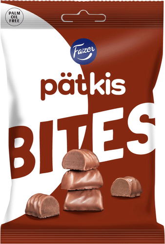 Fazer Pätkis迷你 bites 糖果袋 94g|Fazer Pätkis mini Bites karkkipussi 94g