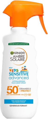 Garnier Ambre Solaire Sensitive Advanced Kids Aurinkosuoja herkälle iholle 270ml