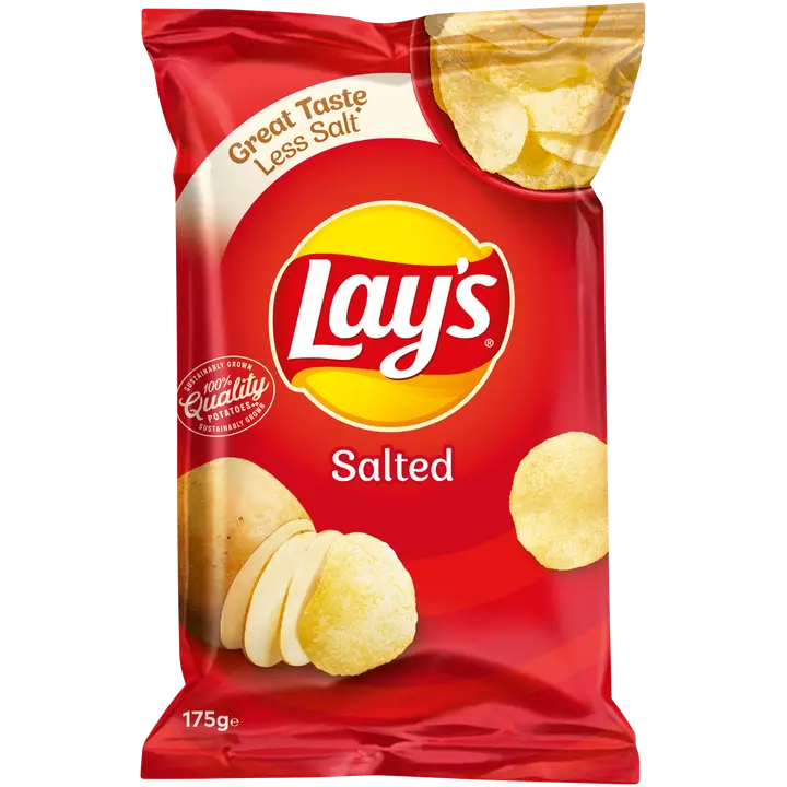 Lay's suolattu perunalastu 175g-Lay's 咸薯片 175g