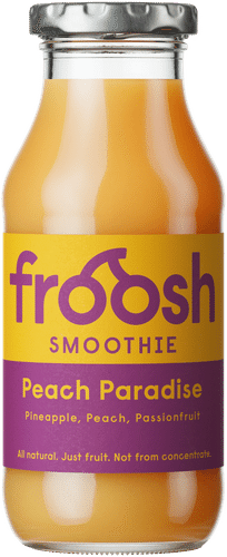 Froosh Fazer Froosh 水果冰沙 250毫升 桃子百香果|Fazer Froosh Hedelmäsmoothie 250 ml Persikka ja Passionhedelmä