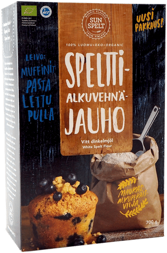 Sunspelt Luomuspeltti Alkuvehnäjauho 700g|SunSpelt 有机斯佩尔特小麦粉(初收) 700g