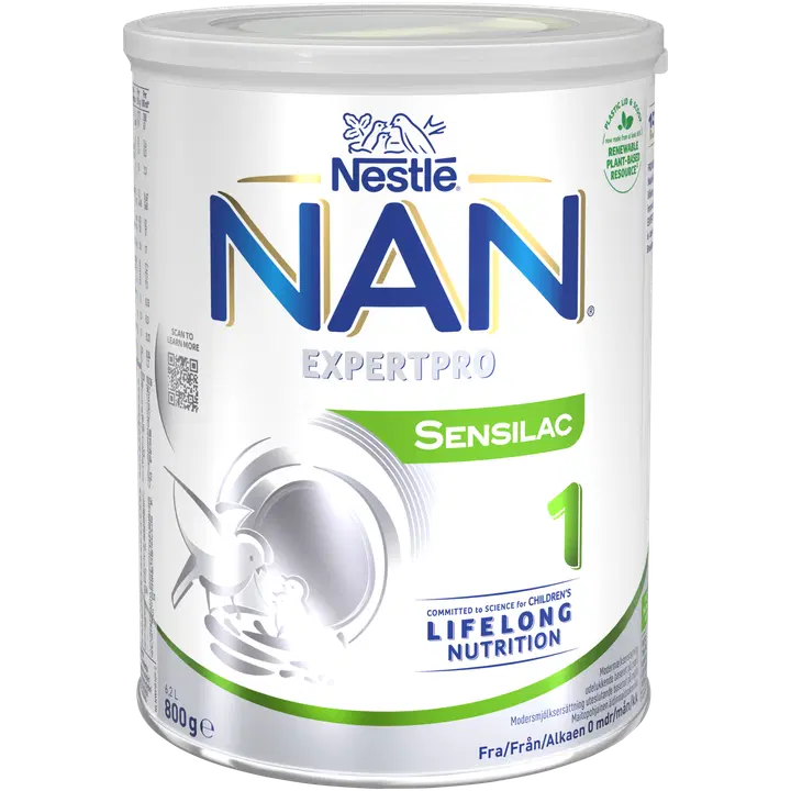 Nestlé NAN 婴幼儿奶粉 雀巢一段Sensilac舒适 800g