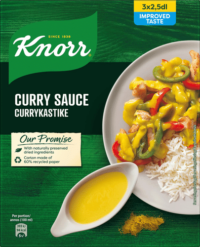 Knorr 咖喱酱料 3x24 g