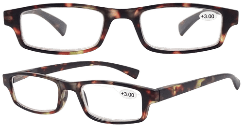 Eyeguard 阅读镜 U 棕色 S +3.