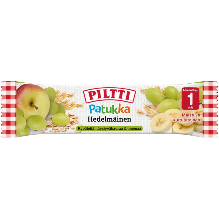 Piltti 25g Hedelmäinen välipalapatukka 1v|Piltti 25g 水果零食棒 1 年