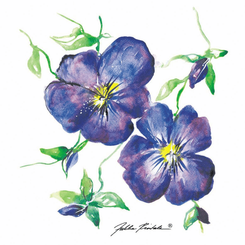 DESIGNS FOR DUNI Tissue-lautasliina 33 x 33 cm Jukka Rintala Viola 3-krs, 20 kpl