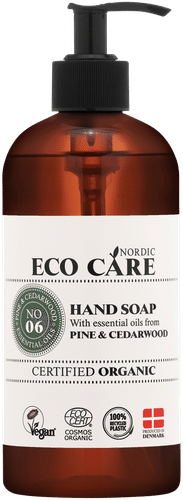 Eco Care Nordic 松树与雪松洗手皂|Eco Care Nordic Kasisaippua Mänty & Setrip