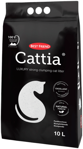 Best Friend Cattia 结块型白色猫砂 10l