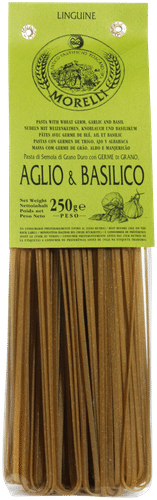 Morelli 大蒜罗勒带状意面 250g|Morelli valkosipuli&basilika nauhapasta 250g