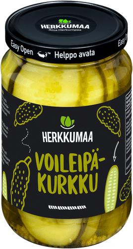 Herkkumaa Voileipäkurkku 330/190g