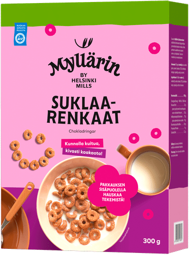 Myllärin Suklaarenkaat 300 g|Myllärin 巧克力环 300 g