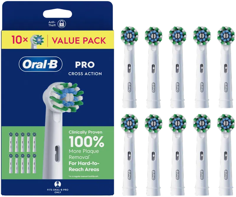 Oral-B Pro Cross Action替换刷头 10kpl