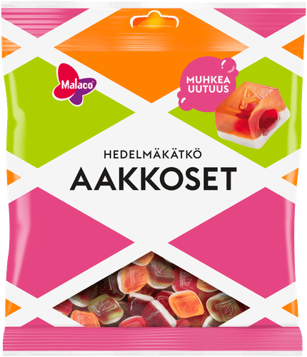 Malaco Aakkoset 水果什锦糖果 280g|Malaco Aakkoset Hedelmäkätkö makeissekoitus 280g