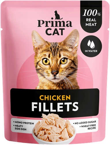PrimaCat Fillets Kanaa vedessä 50 g