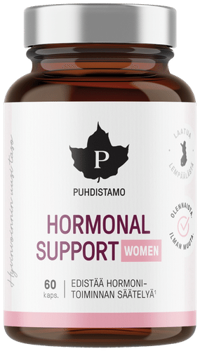 Puhdistamo 女性荷尔蒙支持 60 kaps