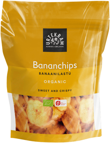 URTEKRAM Luomu Banaanilastu 100g