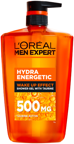L'Oréal Paris Men Expert Hydra Energetic suihkugeeli normaalille iholle 1000 ml