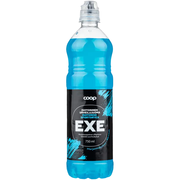 Coop Exe isotoninen urheilujuoma marjanmakuinen 0,75l|Coop Exe等渗运动饮料浆果味 0,75l
