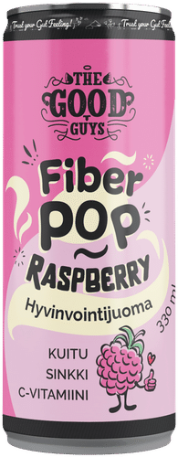 The Good Guys Raspberry Fiber Pop 330 ml