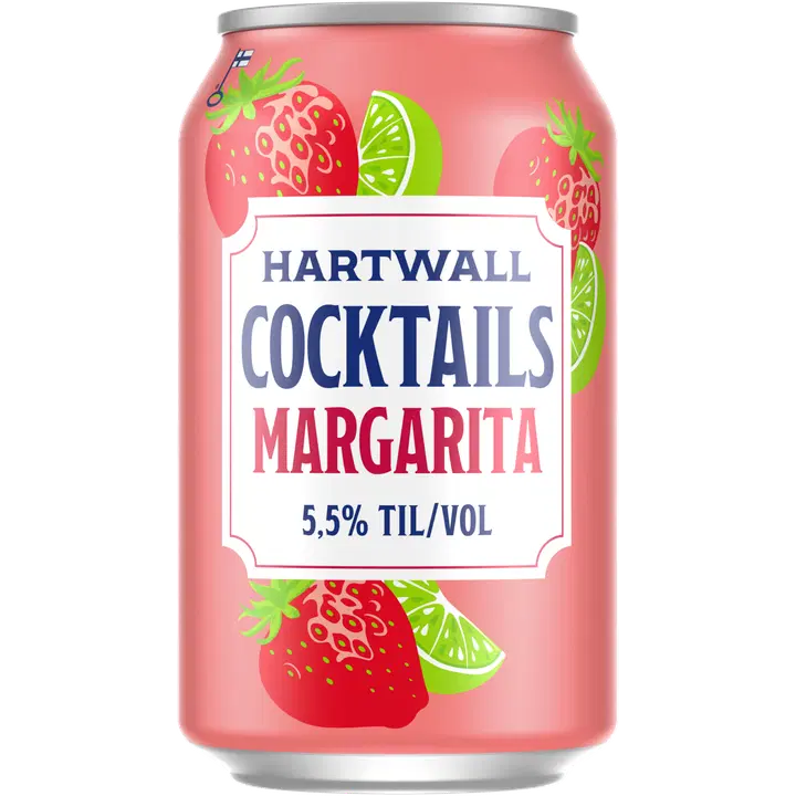 Hartwall Cocktails Margarita 5,5% 0,33 l|Hartwall 鸡尾饮品玛格丽特 5.5% 0,33 l