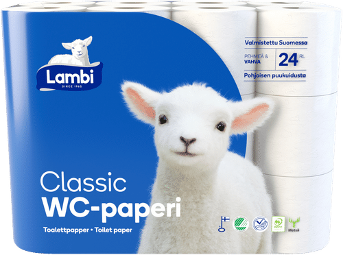 Lambi 卫生纸 24卷 白色