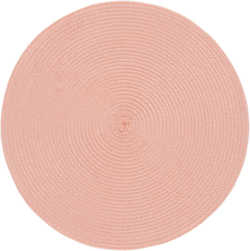 House pyöreä kattaustabletti Solid 38 cm pinkki
