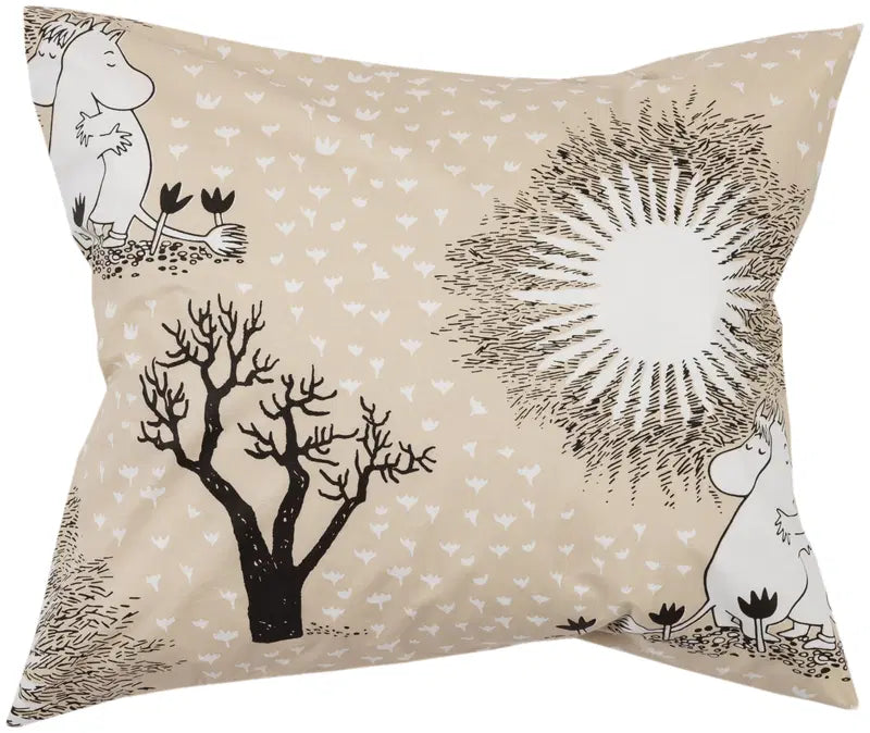 Moomin 阿拉比亚 姆明 枕套 50x60cm 爱 背景 GOTS|Moomin Arabia Muumi tyynyliina 50x60cm Rakkaus bg GOTS