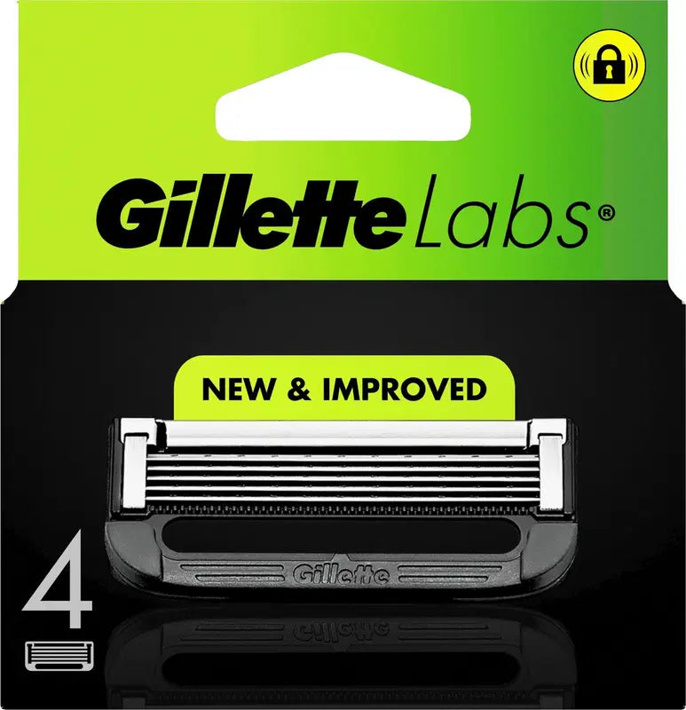 Gillette Labs Blade 4片刀头|Gillette Labs Blade 4kpl terä
