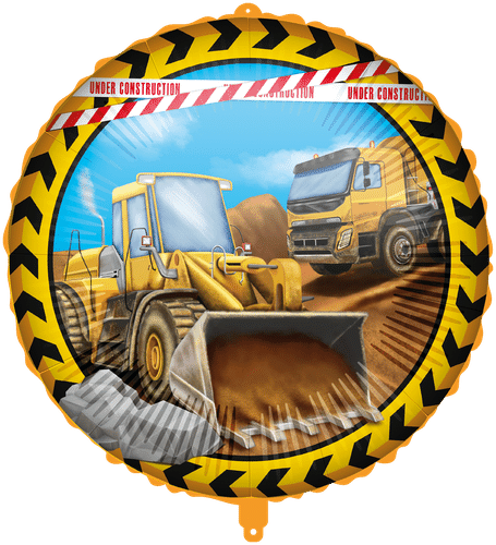 Foliopallo "Construction" 46cm