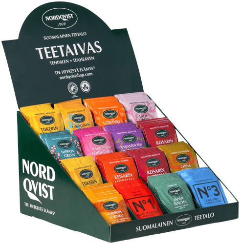 Nordqvist Teetaivas 160 x pussitee kahvilapakkaus RFA