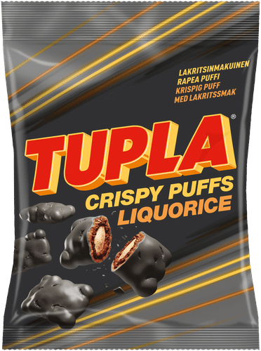 Tupla 脆泡甘草糖 140g|Tupla Crispy Puffs Liquorice makeinen 140g