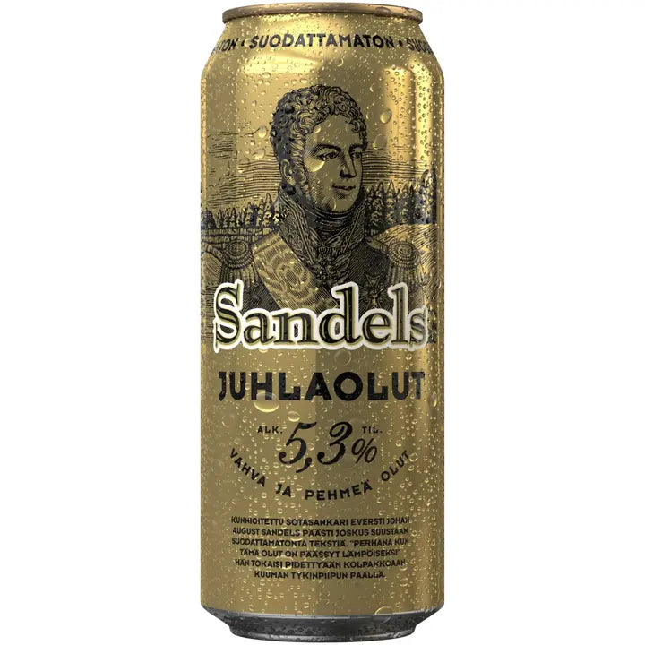 Sandels Juhlaolut Suodattamaton 5,3 % 0,5 l tlk|Sandels 派对饮品 未过滤 5.3% 0.5 l tlk