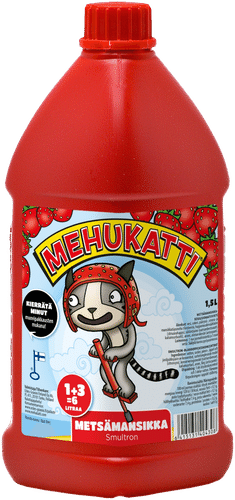 Mehukatti 森林草莓浓缩混合果汁饮料1+3 1,5 L
