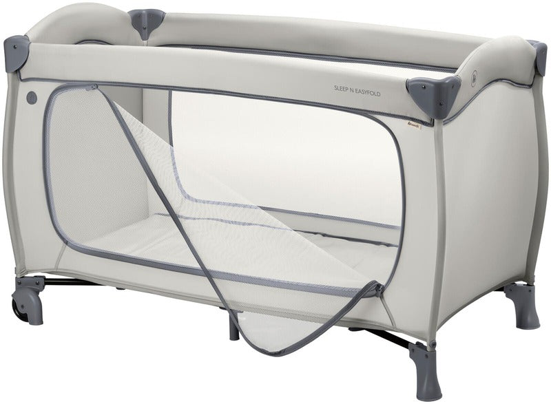 Hauck 旅行床 Sleep N Easyfold 灰色|Hauck matkasänky Sleep N Easyfold harmaa