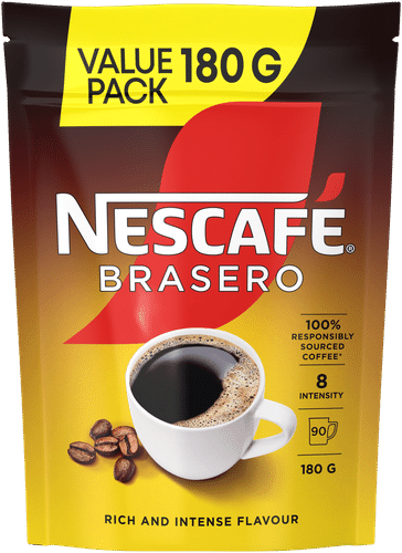 Nescafé Brasero 180g pikakahvi pussi|Nescafé Brasero 180g 袋装速溶咖啡