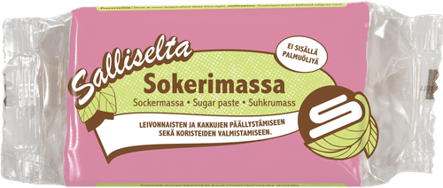 Salliselta Sokerimassa Roosa 250g|Salliselta 粉色糖团 250g