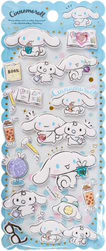 Comansi Cinnamoroll 毛绒贴纸