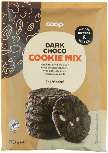 Coop keksijauhomix valkosuklaapaloilla 170 g|Coop 饼干预拌粉(含白巧克力块) 170 g