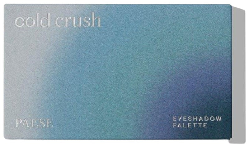 Paese 冷调眼影盘 8色|Paese luomiväripaletti cold crush 8 sävyä