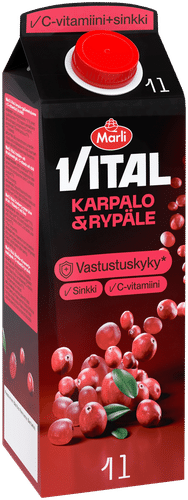 Vital Marli Vital 蔓越莓葡萄汁饮料 + 锌和维生素 C 1 L
