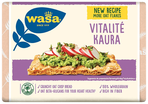 Wasabröd Wasa Vitalite 燕麦脆面包 280g|Wasa Vitalite Kaura näkkileipä 280g