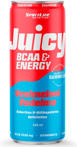 Sportlife Nutrition Juicy BCAA 330ml 西瓜/覆盆子气泡活力饮品