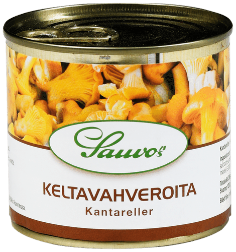 Sauvon 200/120 g miedossa suolaliemessä keltavahveroita