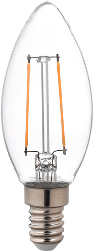 Airam LED 2,5W kynttilä filamentti E14 250lm 2700K