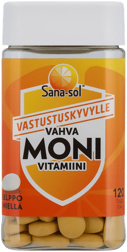 Sana-sol 高含量多种维生素 膳食补充剂 120片 104 g
