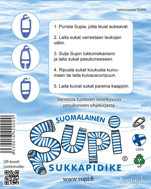 Ei merkkiä Supi 袜带 15双装 多种款式|Supi sukkapidike 15 kpl, erilaisia