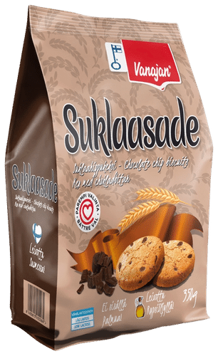 Vanajan 巧克力雨巧克力豆饼干 350g|Vanajan Suklaasade suklaahippukeksi 350g